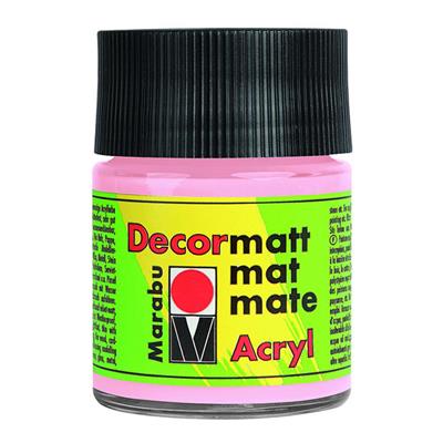 marabu decormatt arcylic paint wild rose