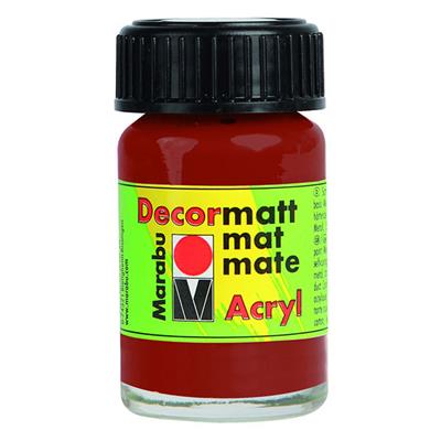 marabu decormatt arcylic paint terracotta