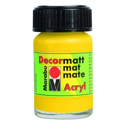 marabu decormatt arcylic paint yellow green