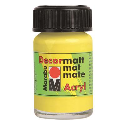 marabu decormatt arcylic paint lemon