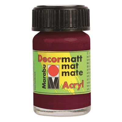 marabu decormatt arcylic paint bordeaux