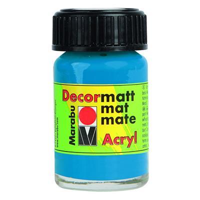 marabu decormatt arcylic paint azure blue