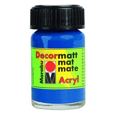 marabu decormatt arcylic paint royal blue