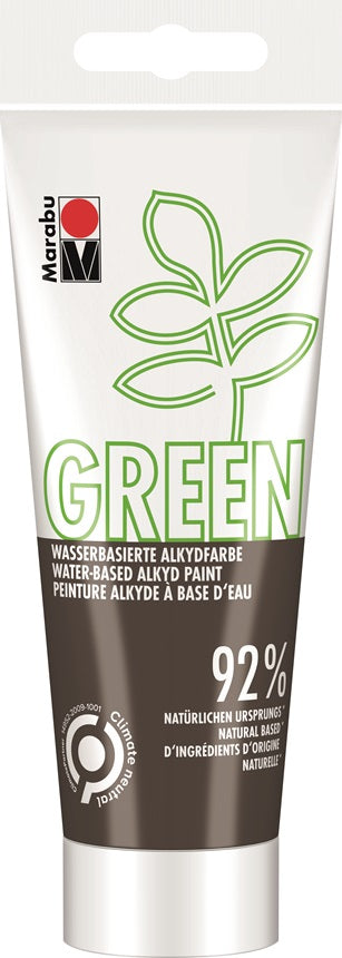 Marabu Green Acrylic Paint 100ml Cocoa (161)
