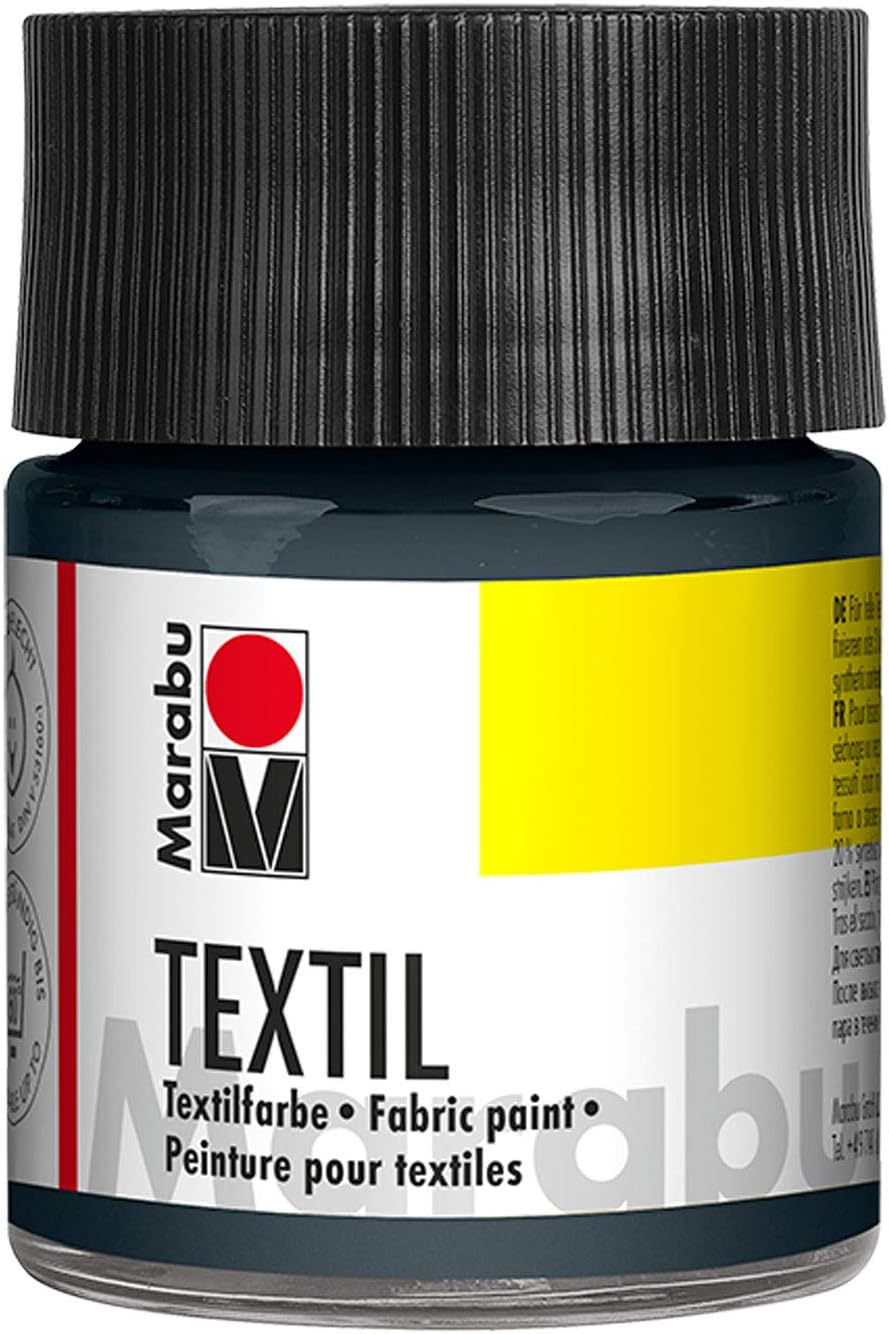 Marabu Textil Fabric Paint 50ml Grey
