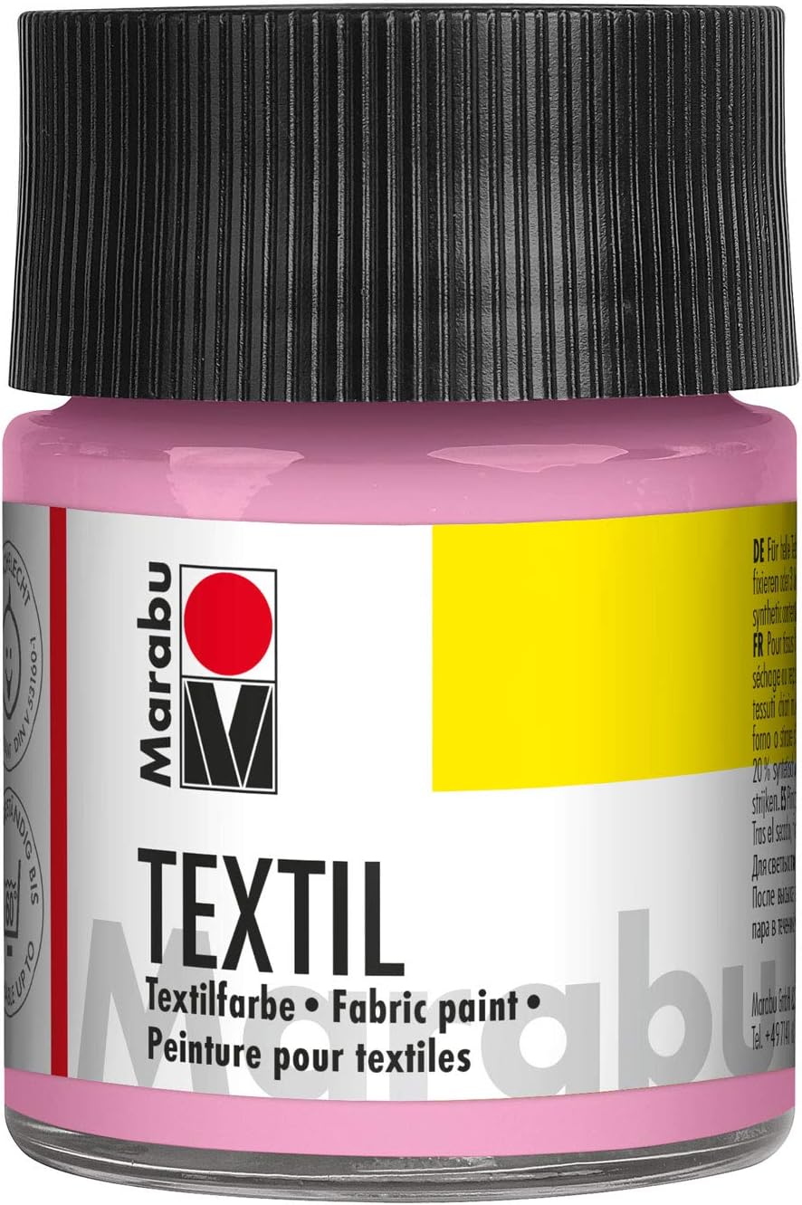 Marabu Textil Fabric Paint 50ml Light Pink