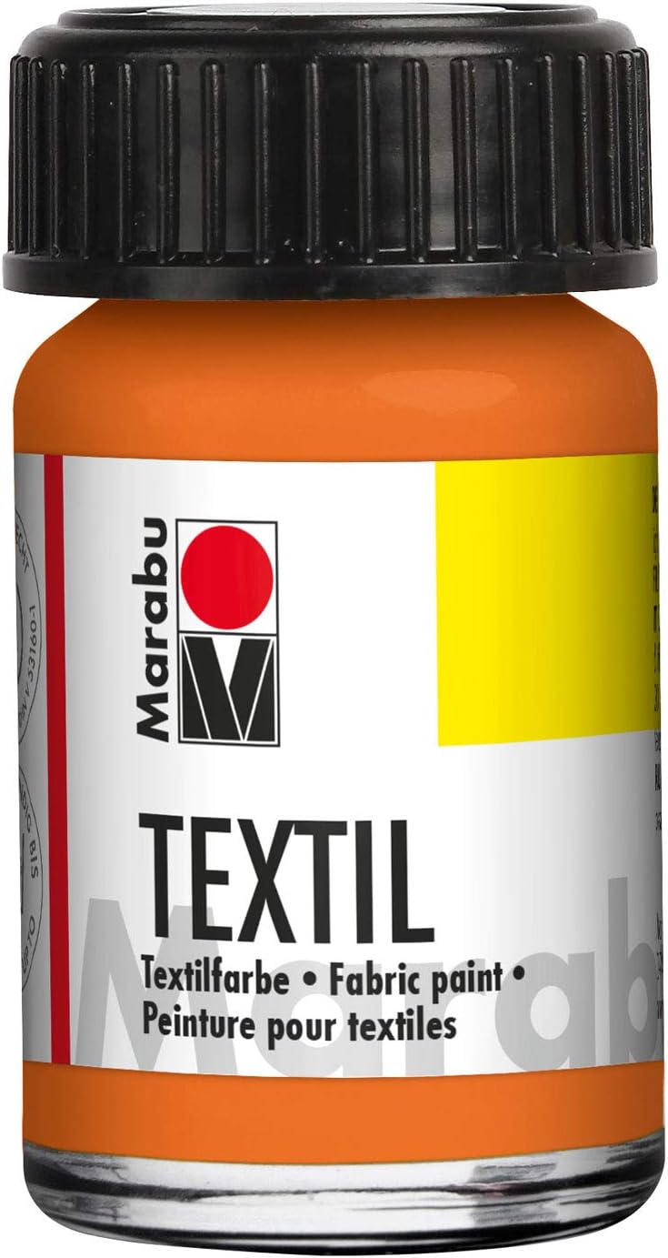 Marabu Textil Fabric Paint 15ml Orange