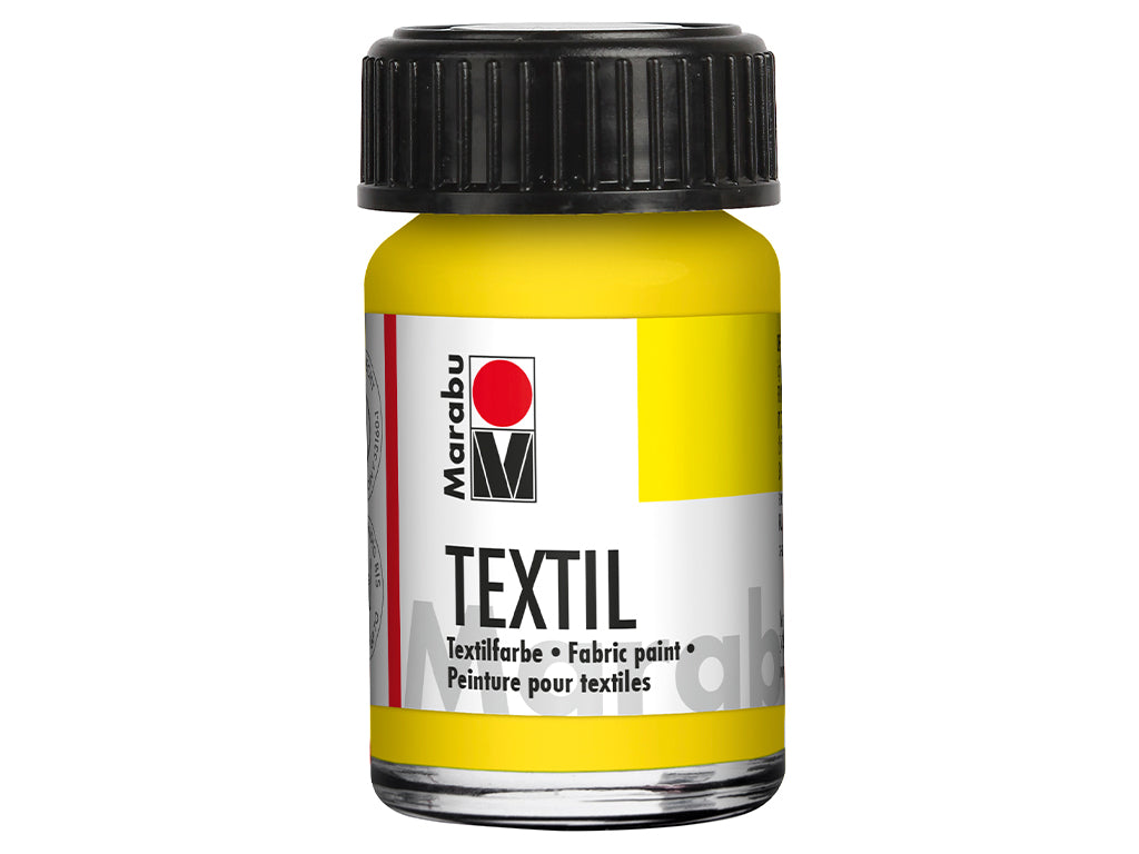 Marabu Textil Fabric Paint 15ml Yellow