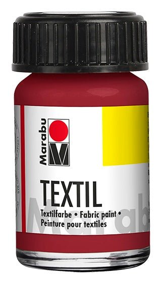 Marabu Textil Fabric Paint 15ml Bordeaux