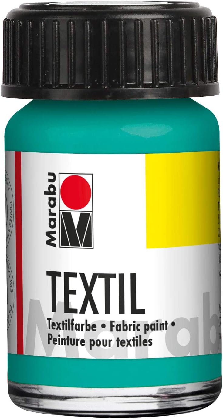 Marabu Textil Fabric Paint 15ml Aqua Green