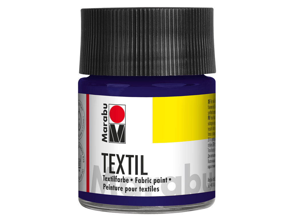 Marabu Textil Fabric Paint 50ml Medium Blue