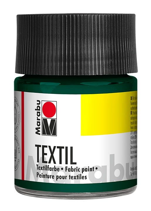 Marabu Textil Fabric Paint 50ml Dark Green