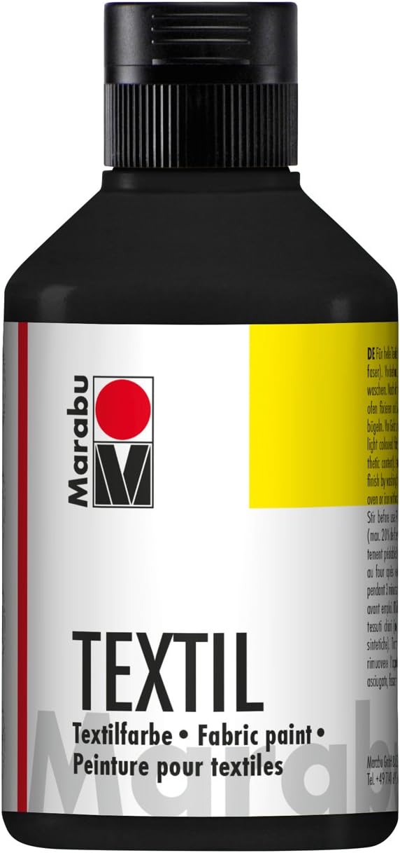 Marabu Textil Fabric Paint 250ml Black
