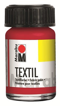 Marabu Textil Fabric Paint 15ml Coral Red