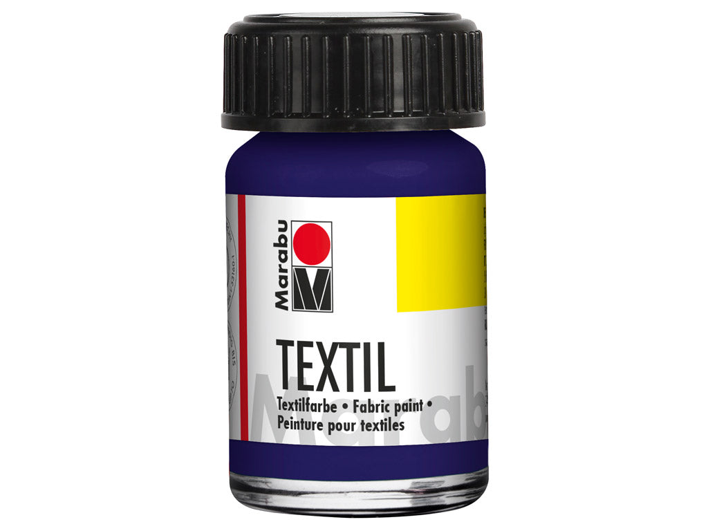 Marabu Textil Fabric Paint 15ml Dark Blue
