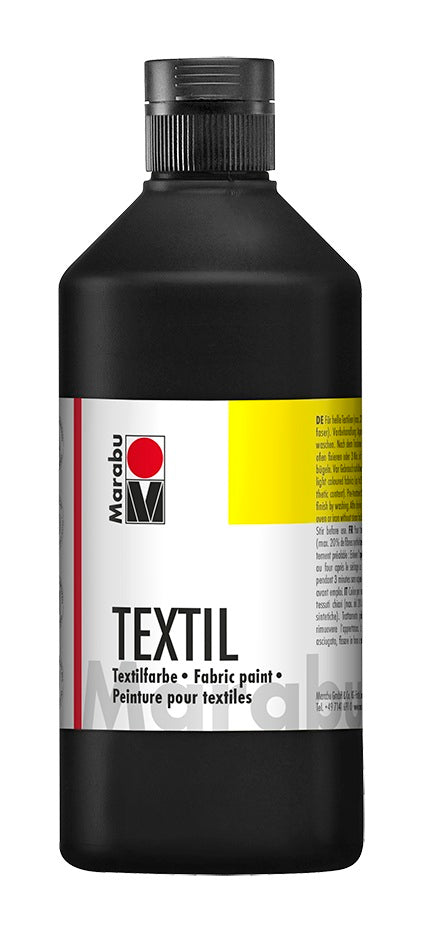 Marabu Textil Fabric Paint 500ml Black