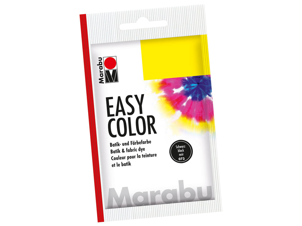 marabu easy colour fabric dye black
