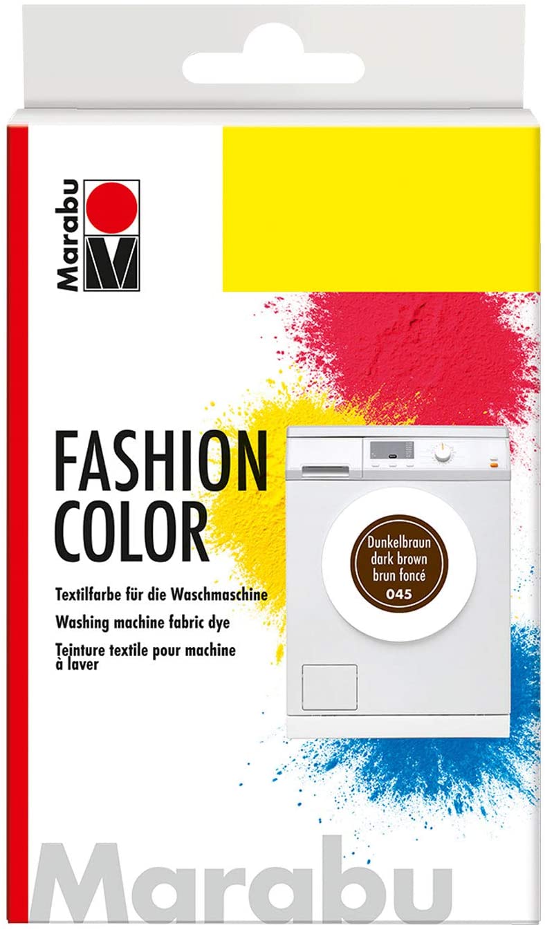 marabu fashion colour fabric dye dark brown