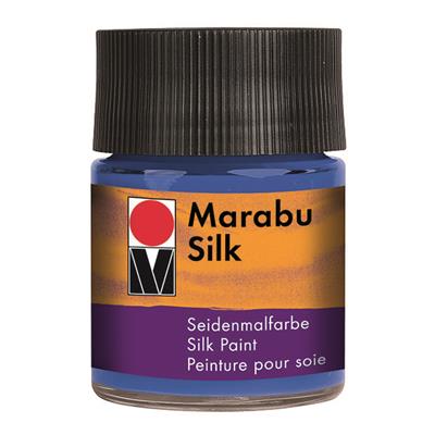 marabu silk paint medium blue