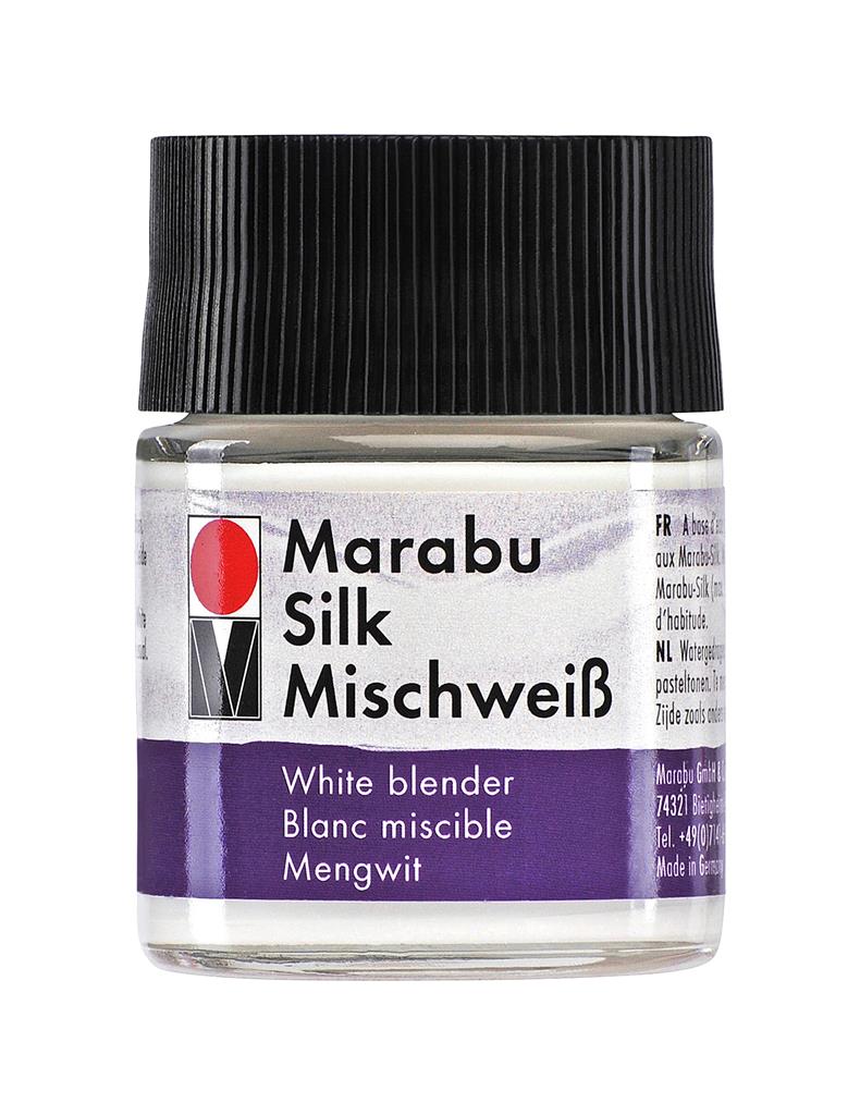 marabu silk paint mixing white