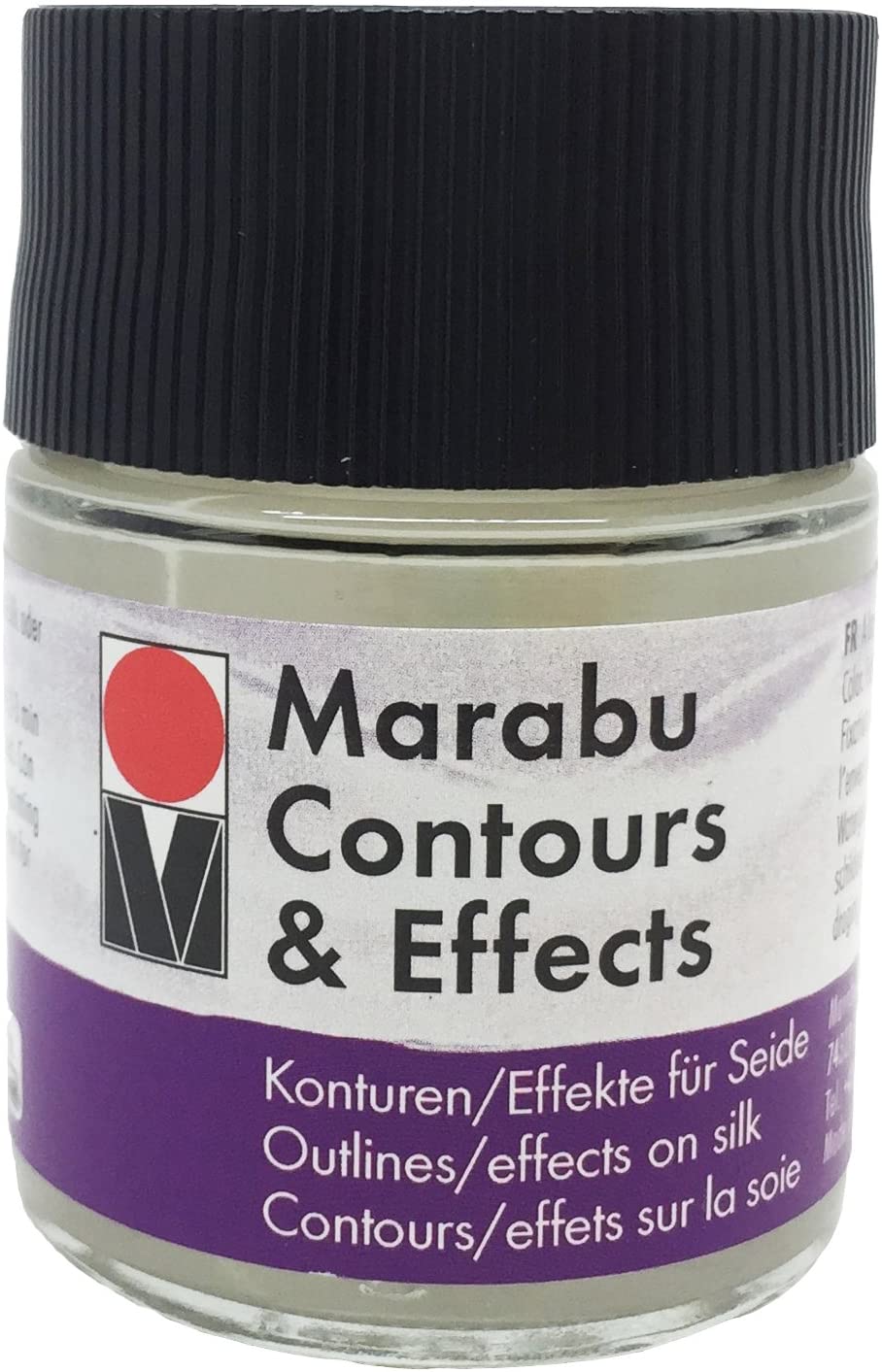 marabu contours & effects 50ml clear