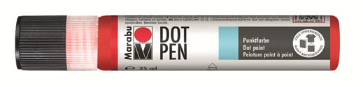 Marabu Dot Pen 25ml Light Vermilion