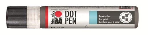 Marabu Dot Pen 25ml Light Grey