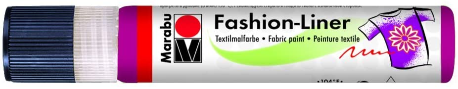 marabu fashion liner raspberry