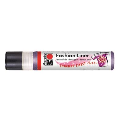 marabu fashion liner shimmer lilac