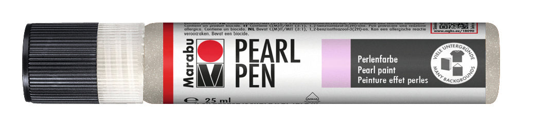 Marabu Pearl Pen 25ml Shimmer Mother of Pearl