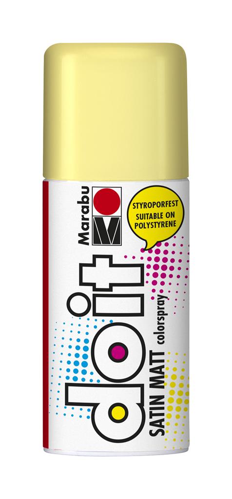 marabu do-it spray paint satin matt pastel yellow