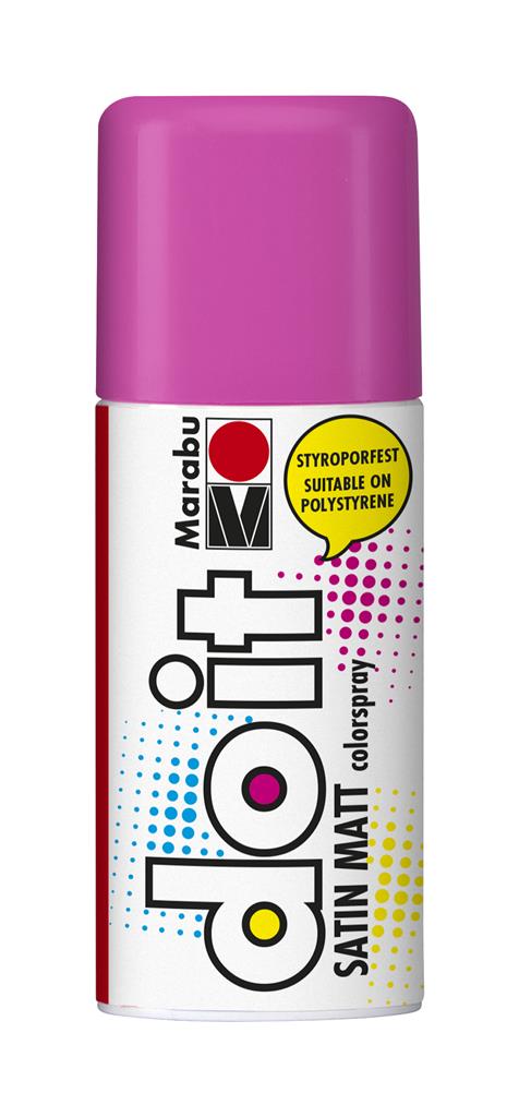 marabu do-it spray paint satin matt rose pink