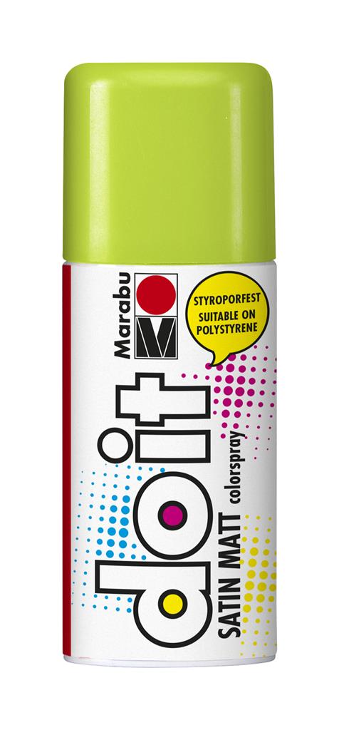marabu do-it spray paint satin matt lime
