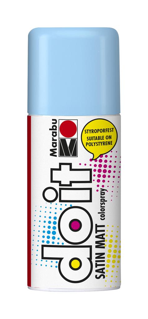 marabu do-it spray paint satin matt pastel blue