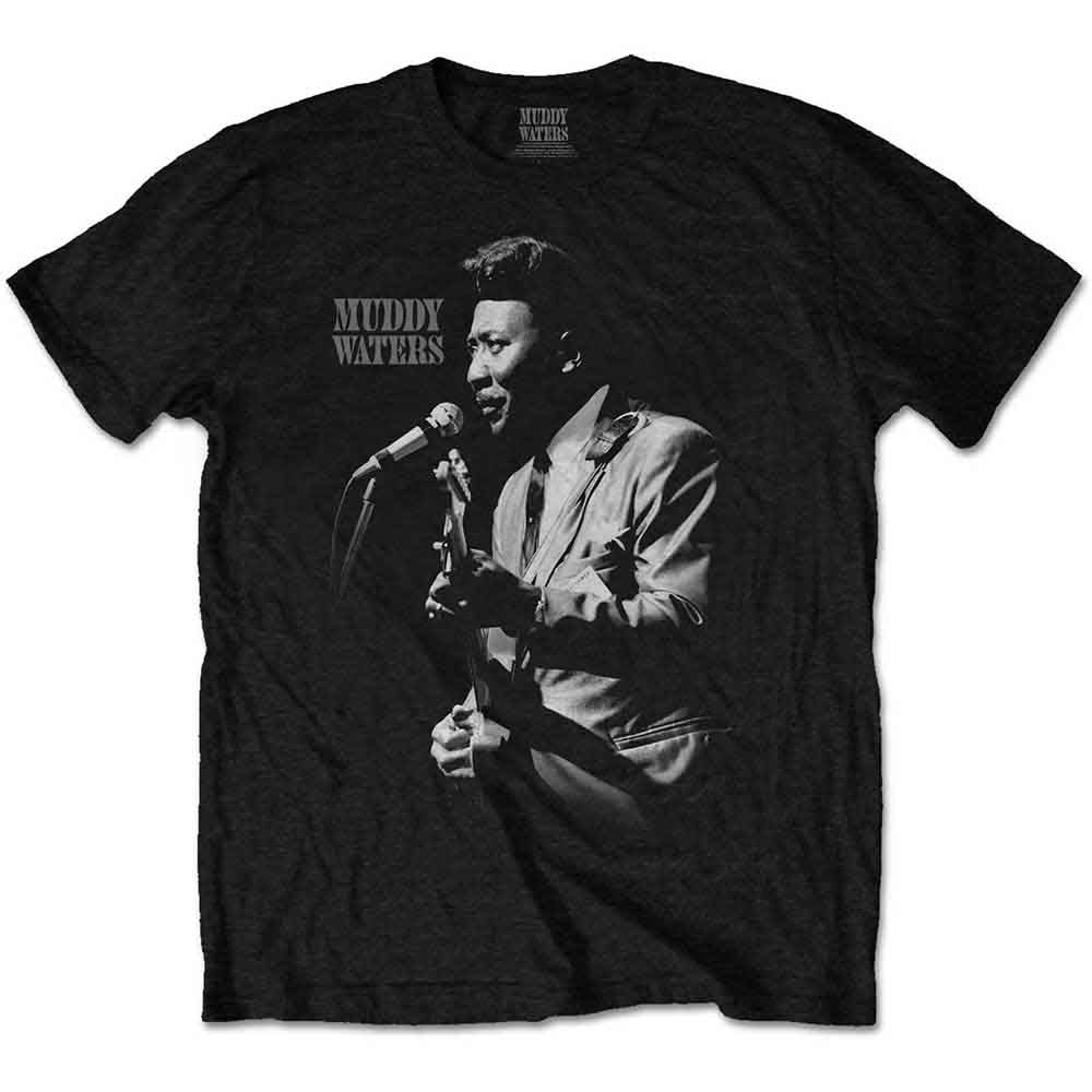 Muddy Waters Men's T-Shirt Muddy Live Black (L)