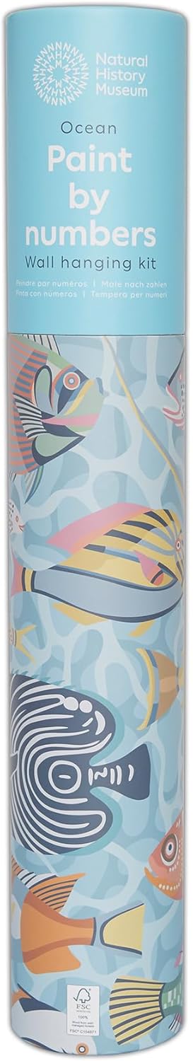 Natural History Museum Paint By Numbers 50cm x 40cm - Ocean