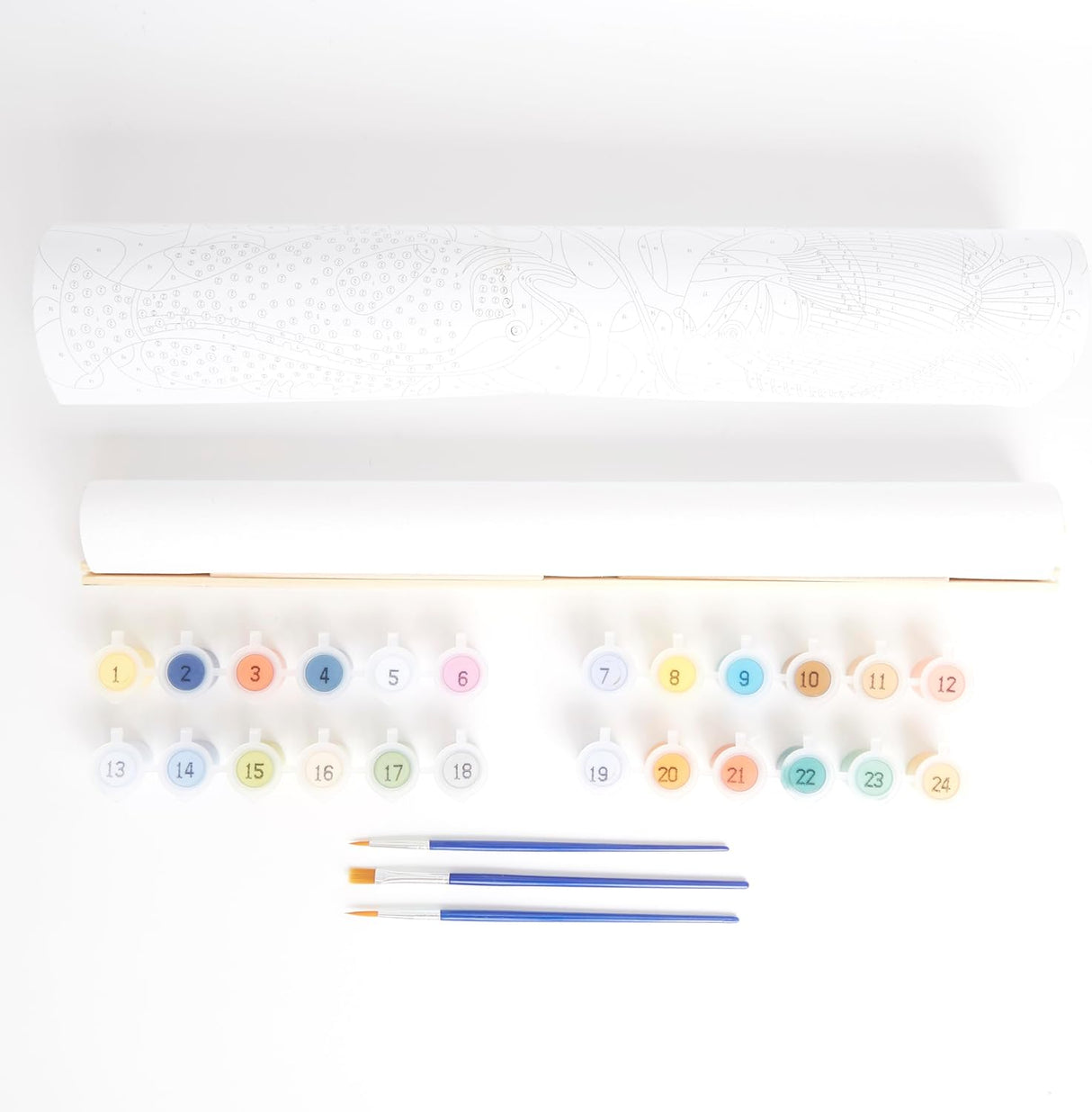 Natural History Museum Paint By Numbers 50cm x 40cm - Ocean