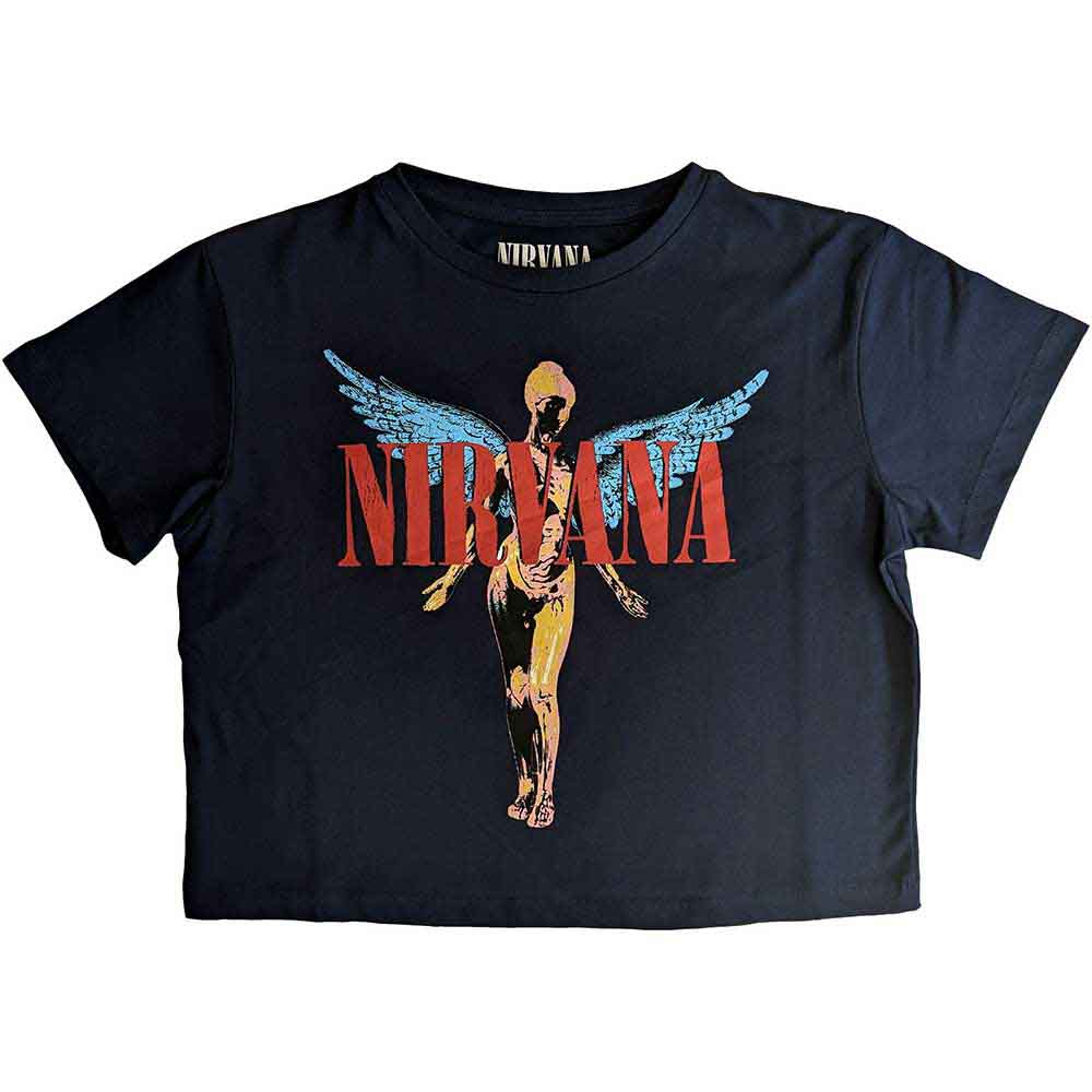 Nirvana Ladies Crop Top Angelic Blue (XXL)