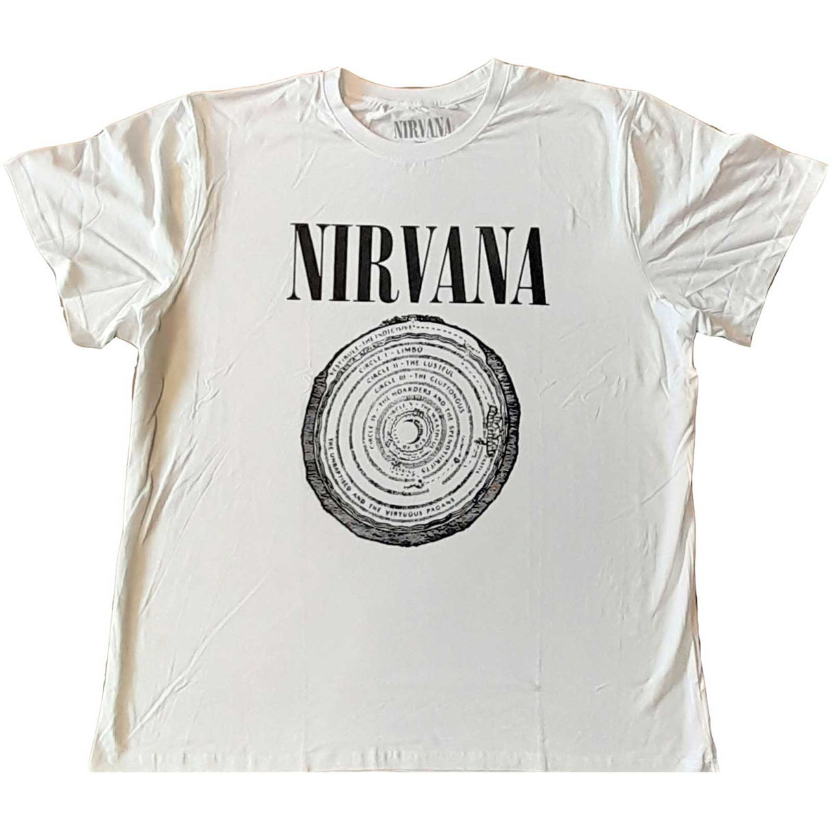 Nirvana Unisex T-Shirt Vestibule White (L)