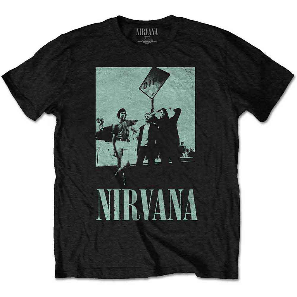 Nirvana Unisex T-Shirt Dips Black (L)