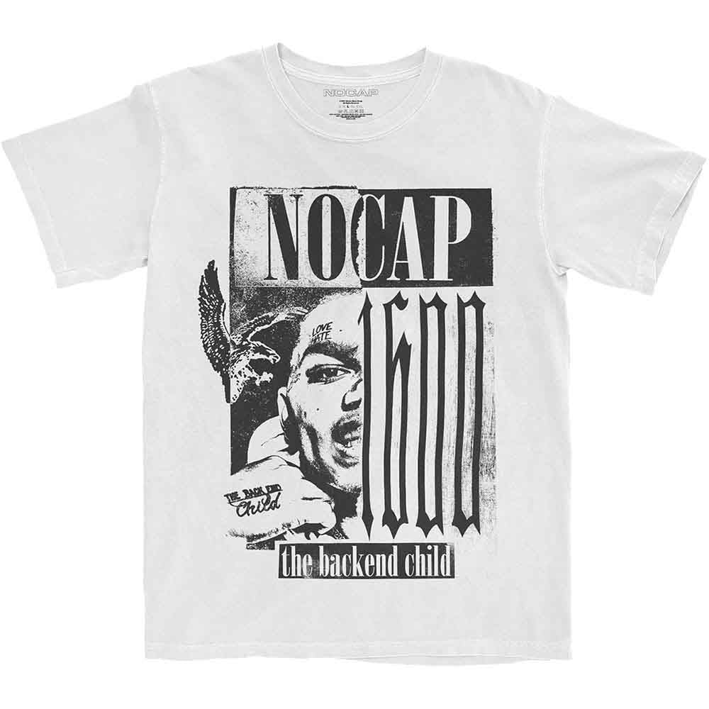 NoCap Unisex T-Shirt Backend White (M)