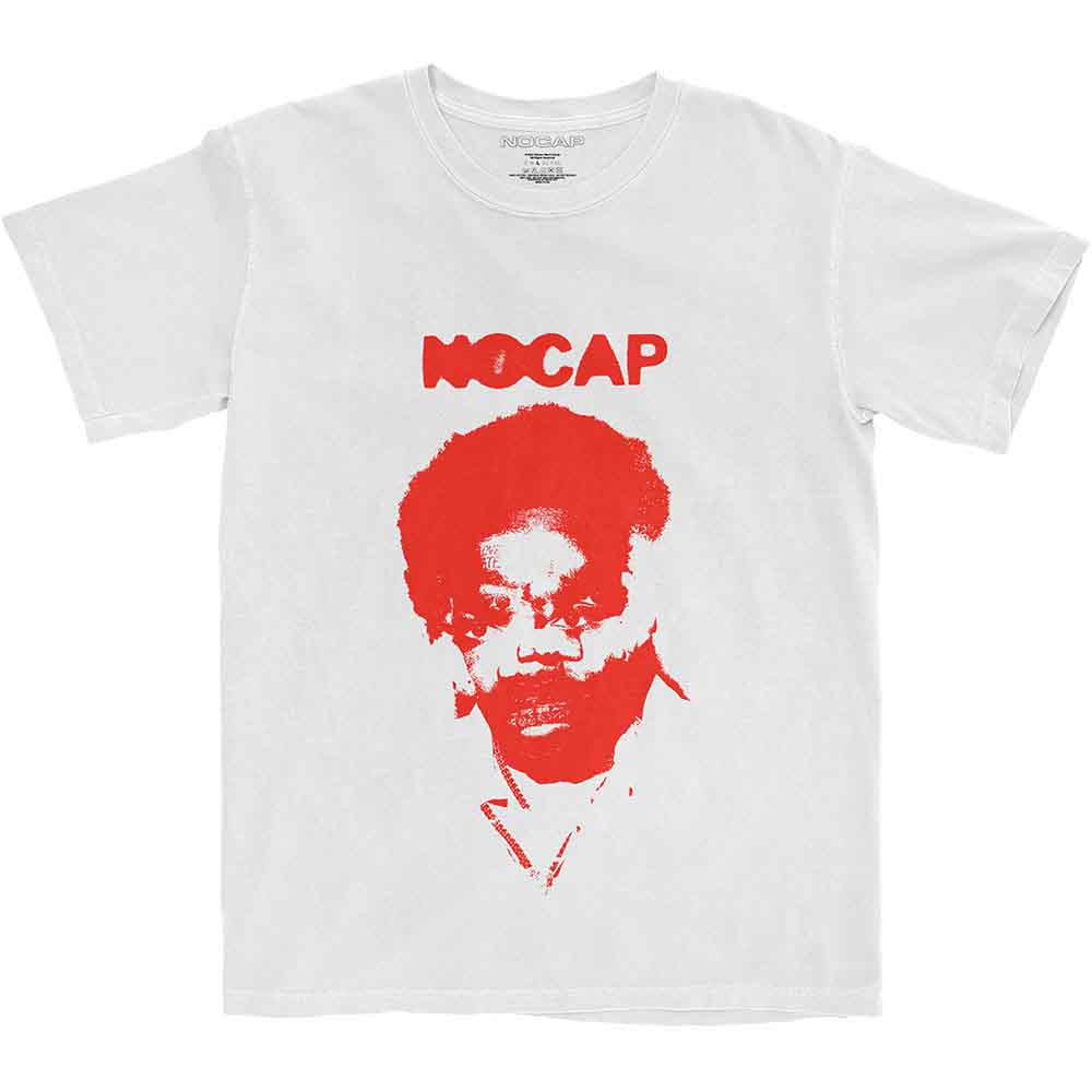 NoCap Unisex T-Shirt Face Mash White (XXL)