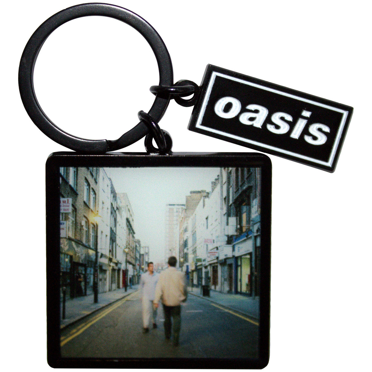 Oasis Keychain - What's The Story Album Decca Logo Charm (Ex-Tour)