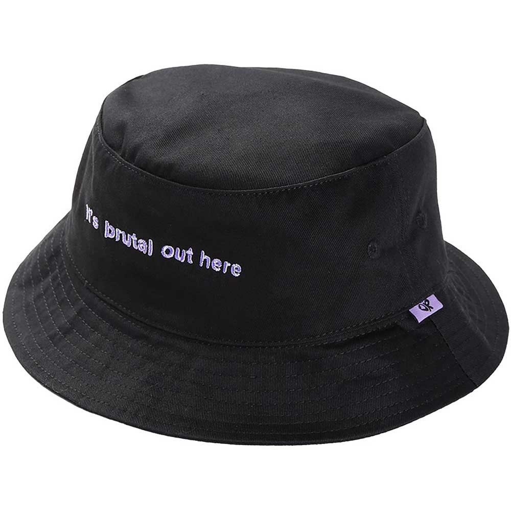 Olivia Rodrigo Unisex Bucket Hat It's Brutal Out Here Black