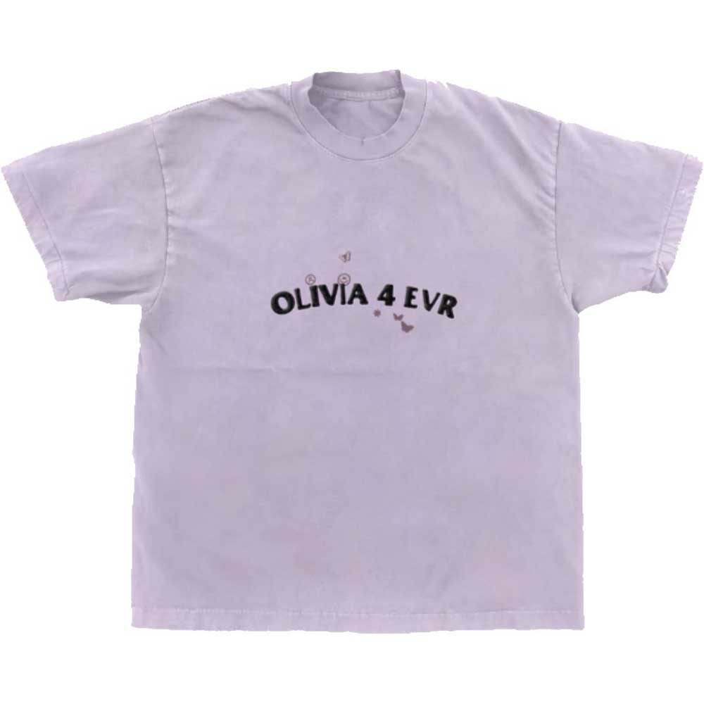 Olivia Rodrigo Unisex T-Shirt Olivia 4 Evr Brutal Purple (XXL)
