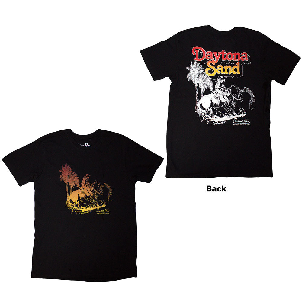 Orville Peck Unisex T-Shirt Daytona Sands (Back Print) Black (XXL)