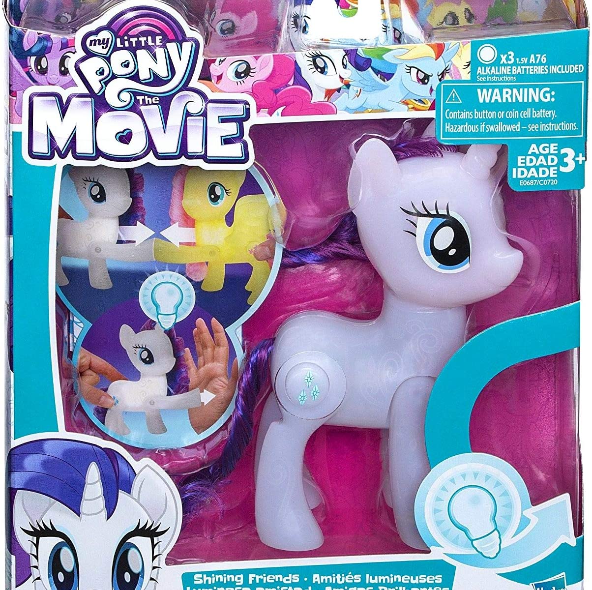 Hasbro My Little Pony The Movie Shining Friends Rarity