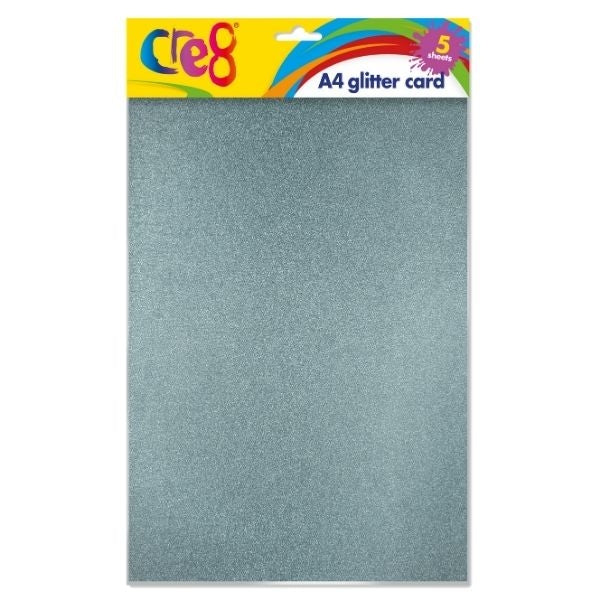 Cre8 A4 Glitter Card 200gsm 5shts
