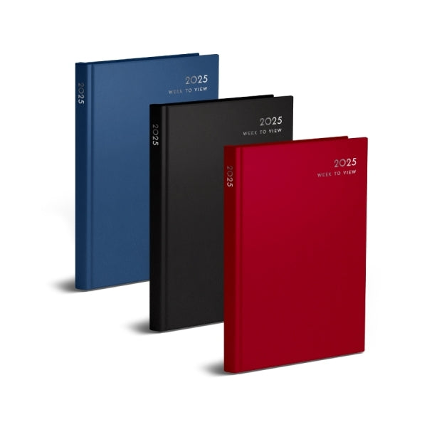 Martello 2025 A5 Week to View Diary (Classic Colours)