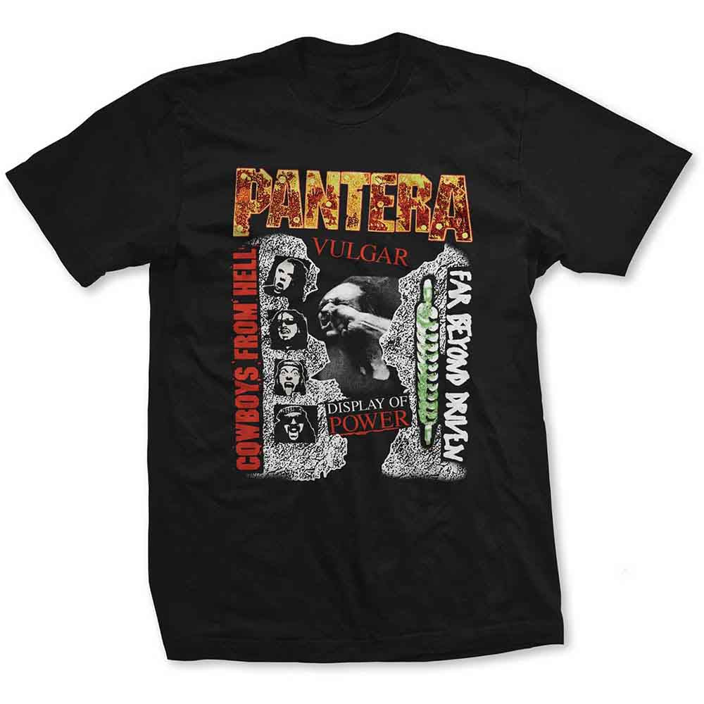 Pantera Ladies T-Shirt 3 Albums Black (L)